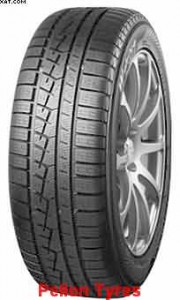 Yokohama winter run flat tyre