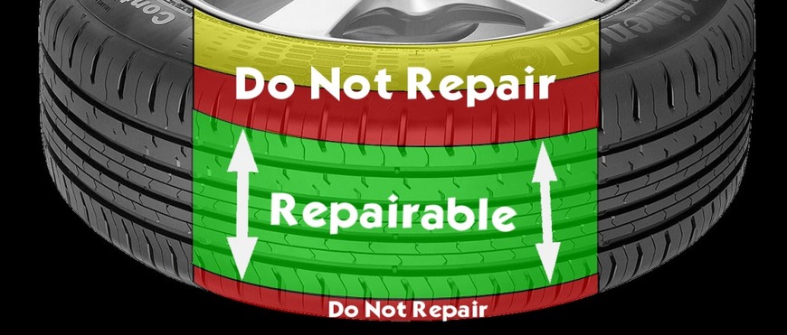 Tyre Repair Area