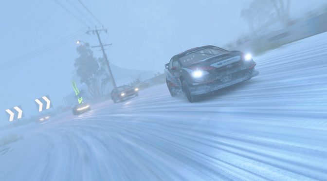 Winter Tyre-Blizzard Conditions
