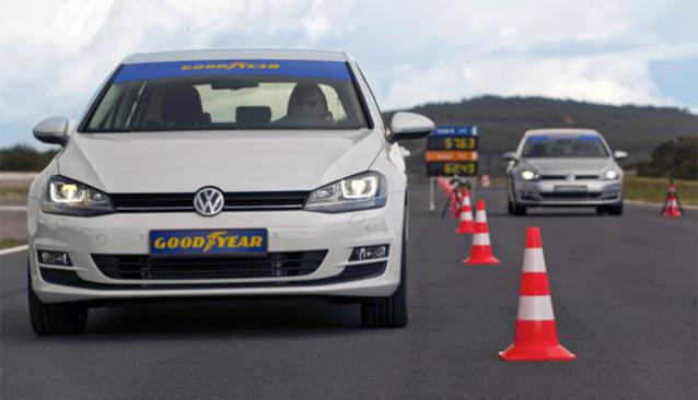Goodyear EfficientGrip Performance Test:  at Mireval Montpellier in France.