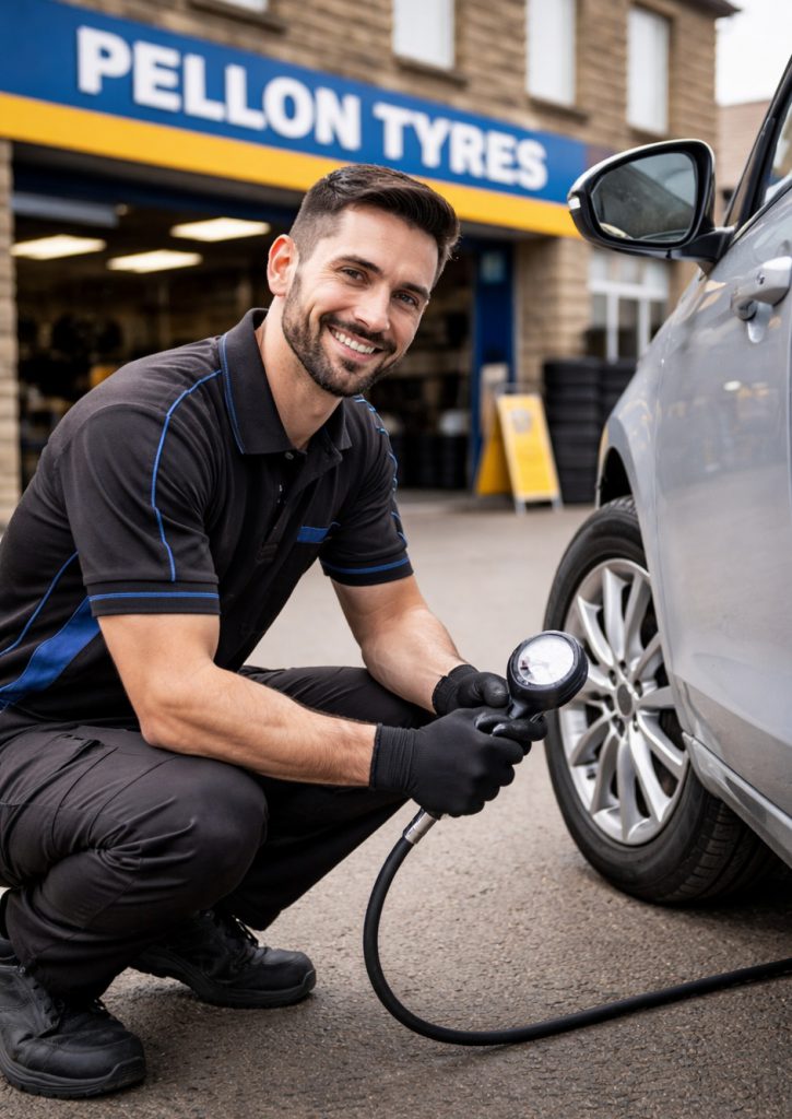 Checking your tyre pressures